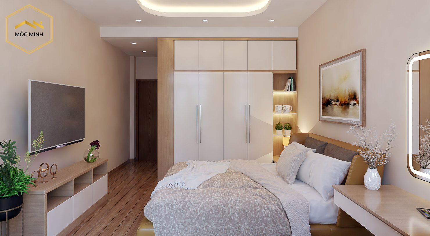 nội thất phòng ngủ nhà phố quận 6