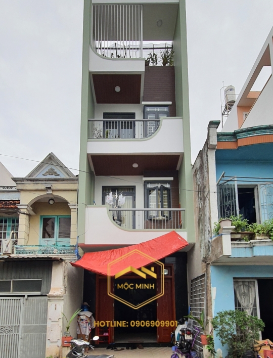 Thiết kế thi công trọn gói nhà chú Huê, Nguyễn Hữu Tiến, Tân Phú