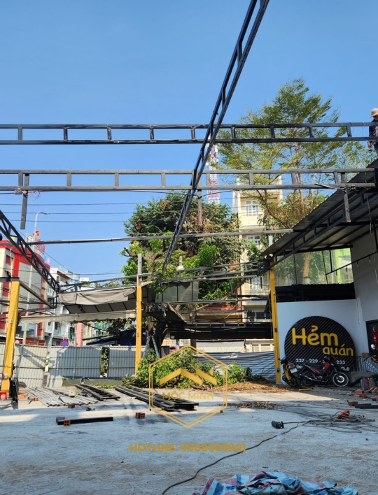 Thiết kế cải tạo quán ăn gia đình Quận 6
