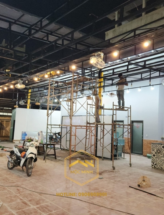 Thiết kế cải tạo quán ăn gia đình Quận 6