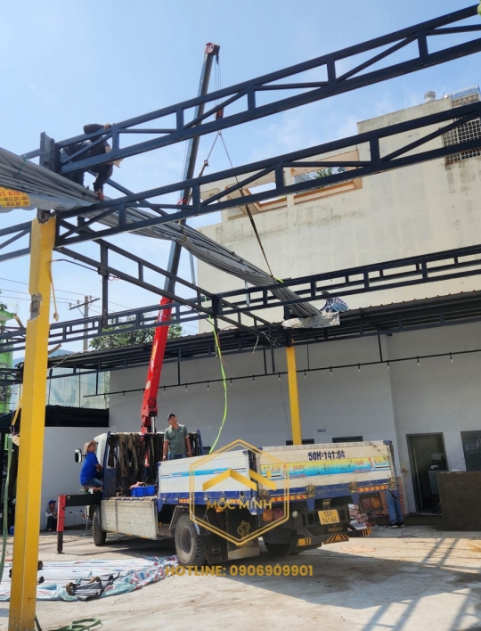 Thiết kế cải tạo quán ăn gia đình Quận 6
