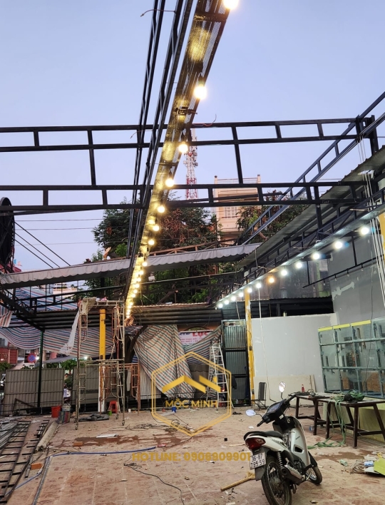 Thiết kế cải tạo quán ăn gia đình Quận 6
