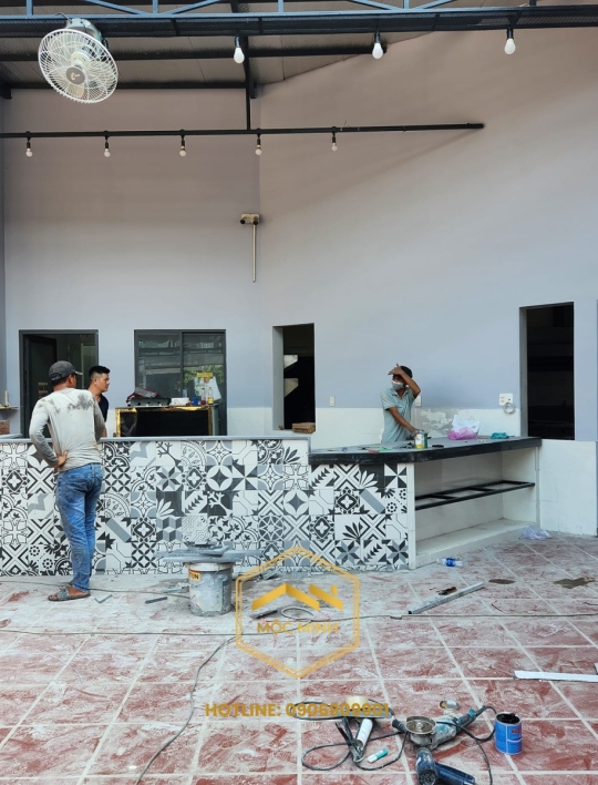 Thiết kế cải tạo quán ăn gia đình Quận 6