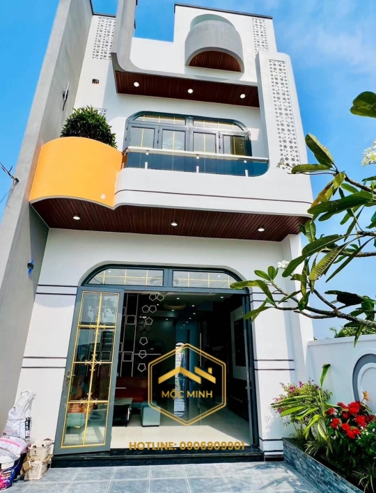 Mẫu nhà phố hiện đại 1 trệt 1 lầu đầy đủ tiện nghi