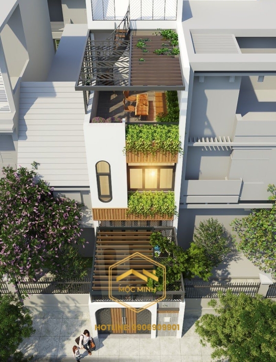 DỰ ÁN THIẾT KẾ NHÀ PHỐ - Huyện BÌNH CHÁNH