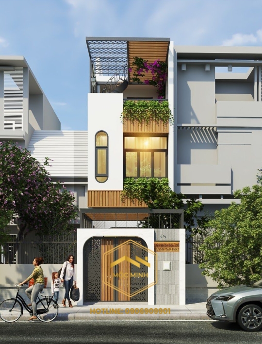 DỰ ÁN THIẾT KẾ NHÀ PHỐ - Huyện BÌNH CHÁNH