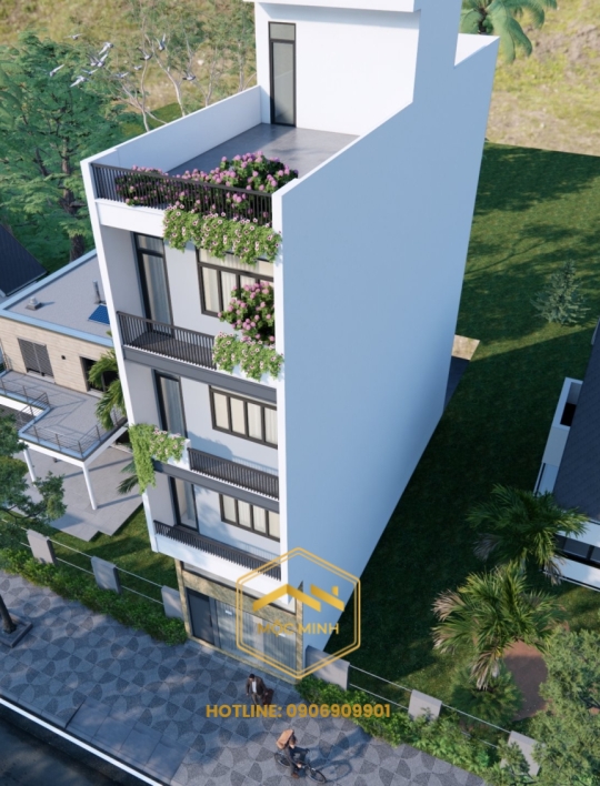 Thi công nhà anh Thành, Nguyễn Mỹ Ca, Tân Phú