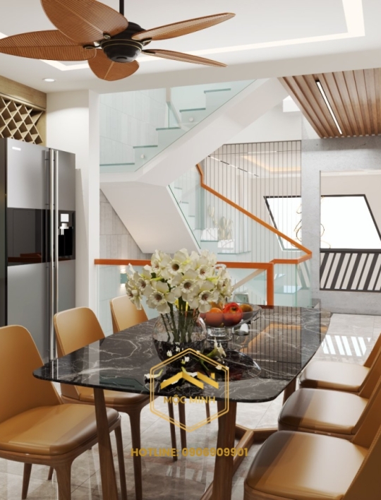Thiết kế nội thất nhà phố quận Tân Phú