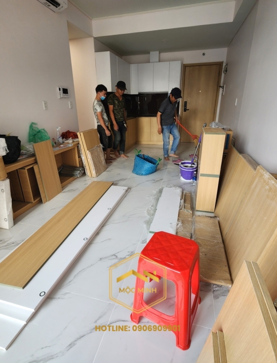 Thiết kế và thi công nội thất căn hộ A6.06