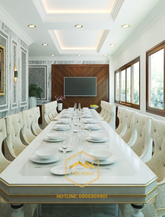 Thiết kế thi công nội thất nhà hàng Túc Mạch