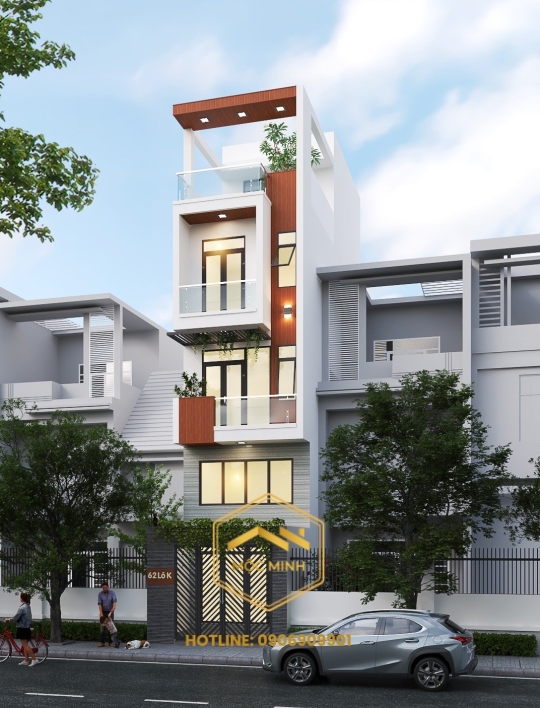 Thiết kế thi công trọn gói nhà Chị Dung