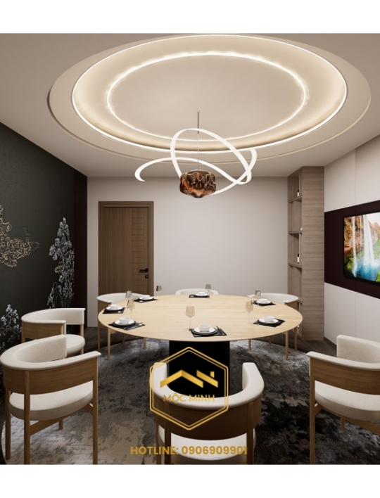 Thiết kế nội thất nhà Hàng, Quận 6