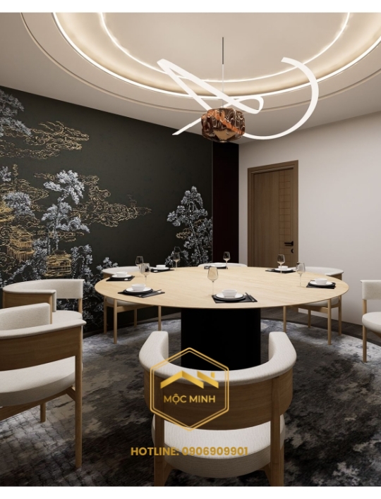 Thiết kế nội thất nhà Hàng, Quận 6