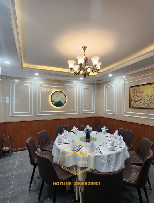Thiết kế thi công nội thất nhà hàng Túc Mạch