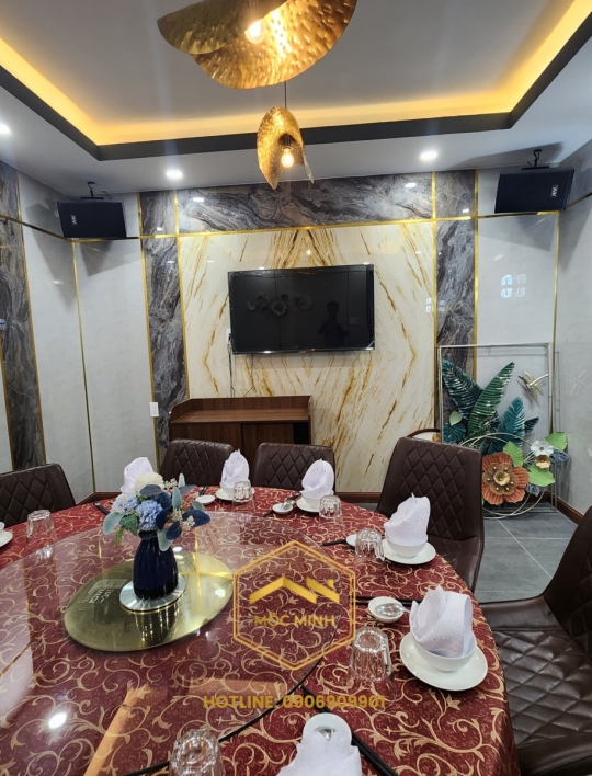Thiết kế thi công nội thất nhà hàng Túc Mạch