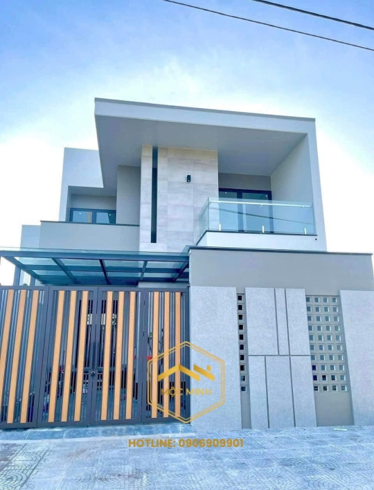 THI CÔNG NHÀ 2 TẦNG HIỆN ĐẠI CHỮ L THIẾT KẾ ĐẸP ĐƠN GIẢN